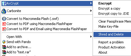 axcrypt11 Using AxCrypt to Encrypt Individual Files