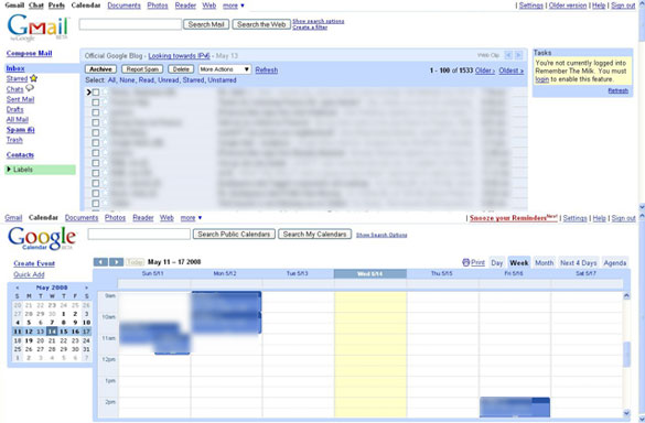 Gmail Plus Google Calendar Equals Bliss