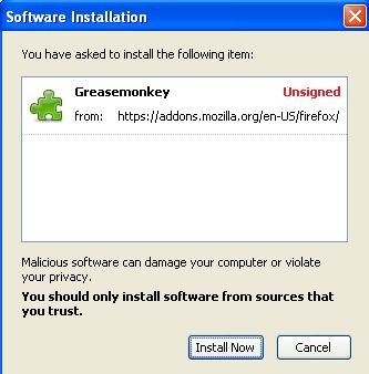 Install Greasemonkey