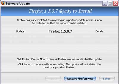 firefox1507 Firefox 1.5.0.7 Released