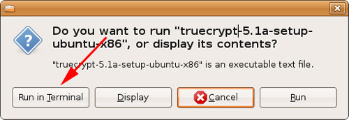 Run TrueCrypt in the Terminal